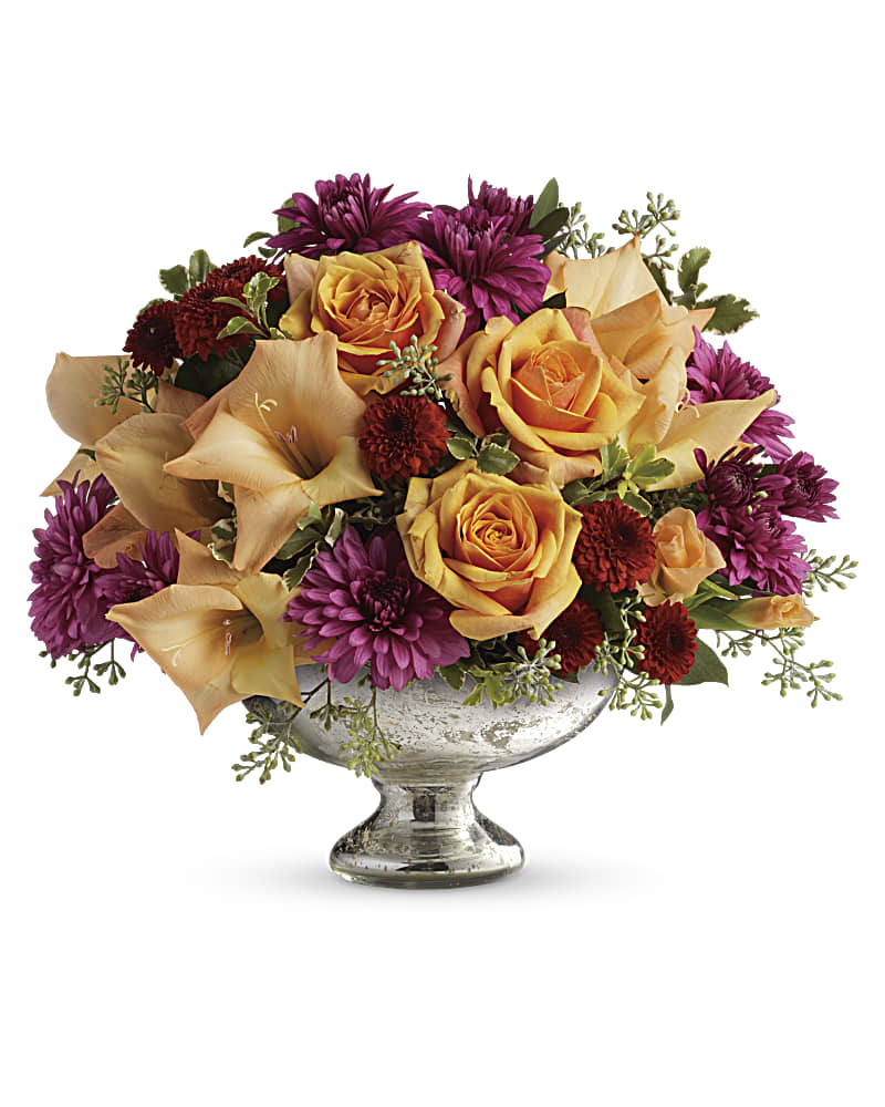Teleflora's Elegant Traditions Centerpiece