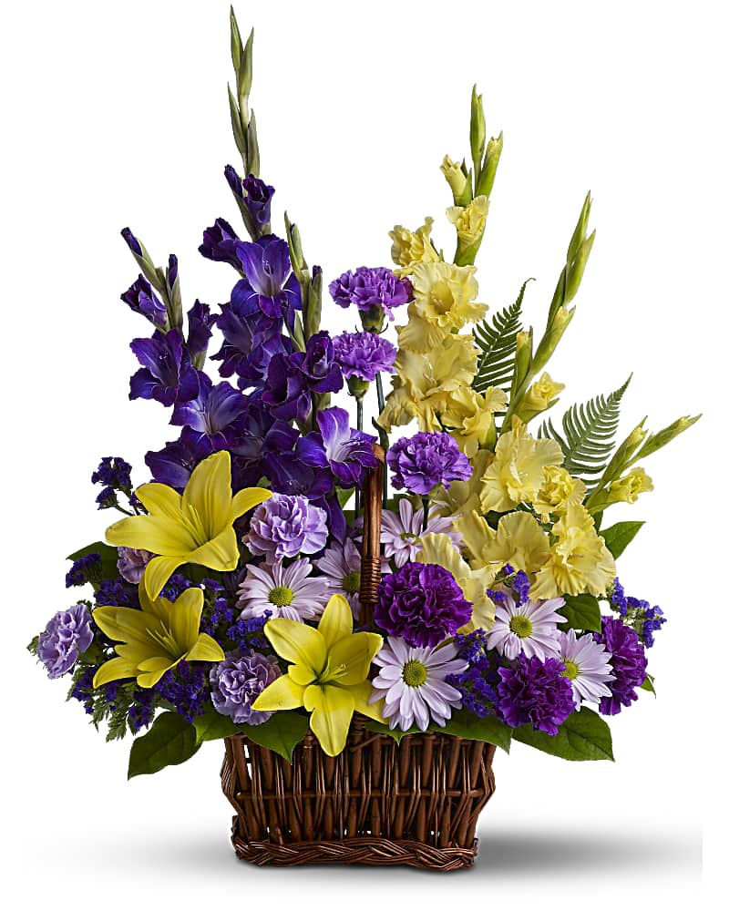 Basket of Memories Flower Bouquet