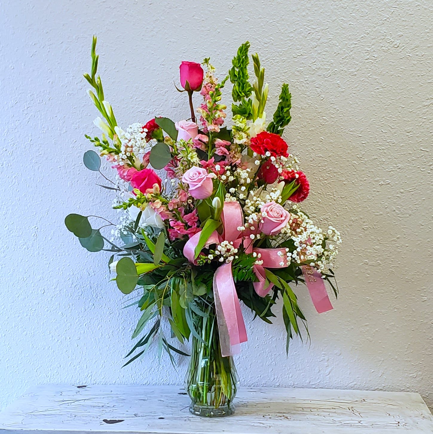 Adoration in Pink Flower Bouquet