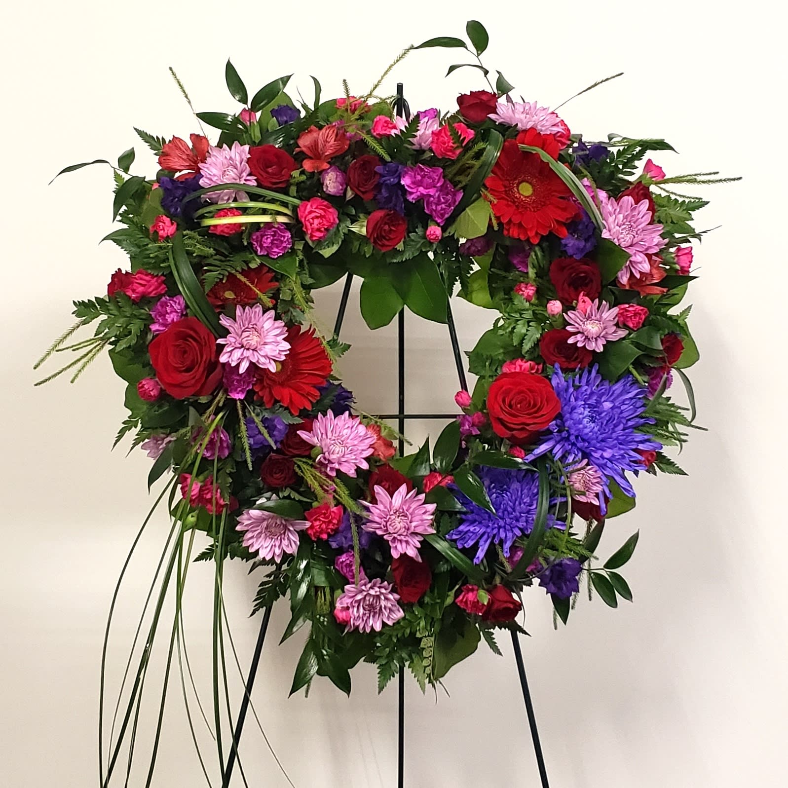 Paradise in Purple Heart Easel