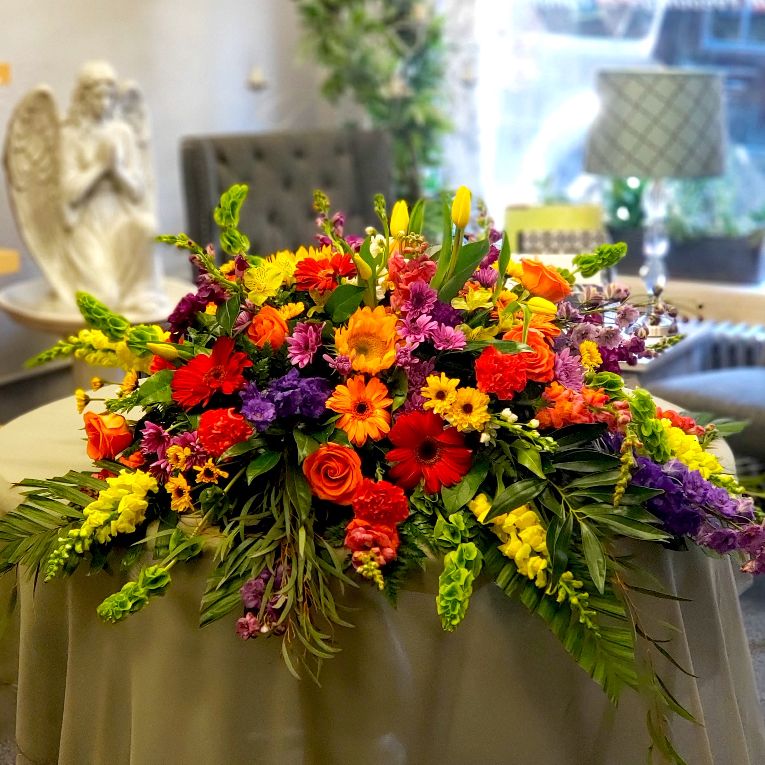 Memories and Moments Casket Spray