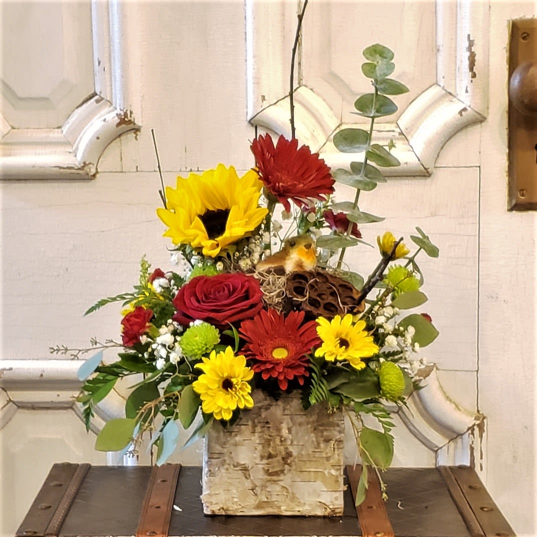Sunflower, Sunset Flower Bouquet