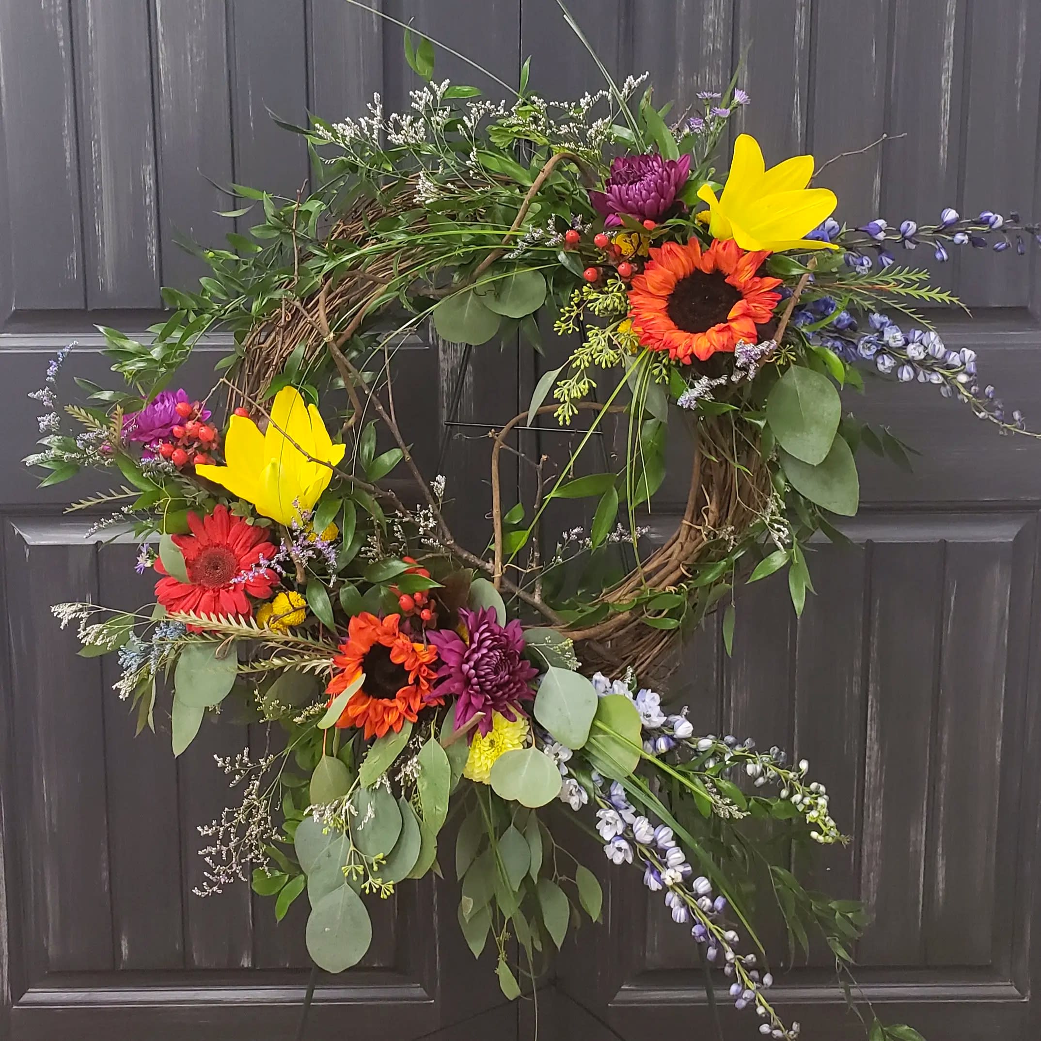 Rustic Grapevine Wreath