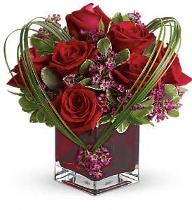 Teleflora's Sweet Thoughts Bouquet with Red Roses Flower Bouquet