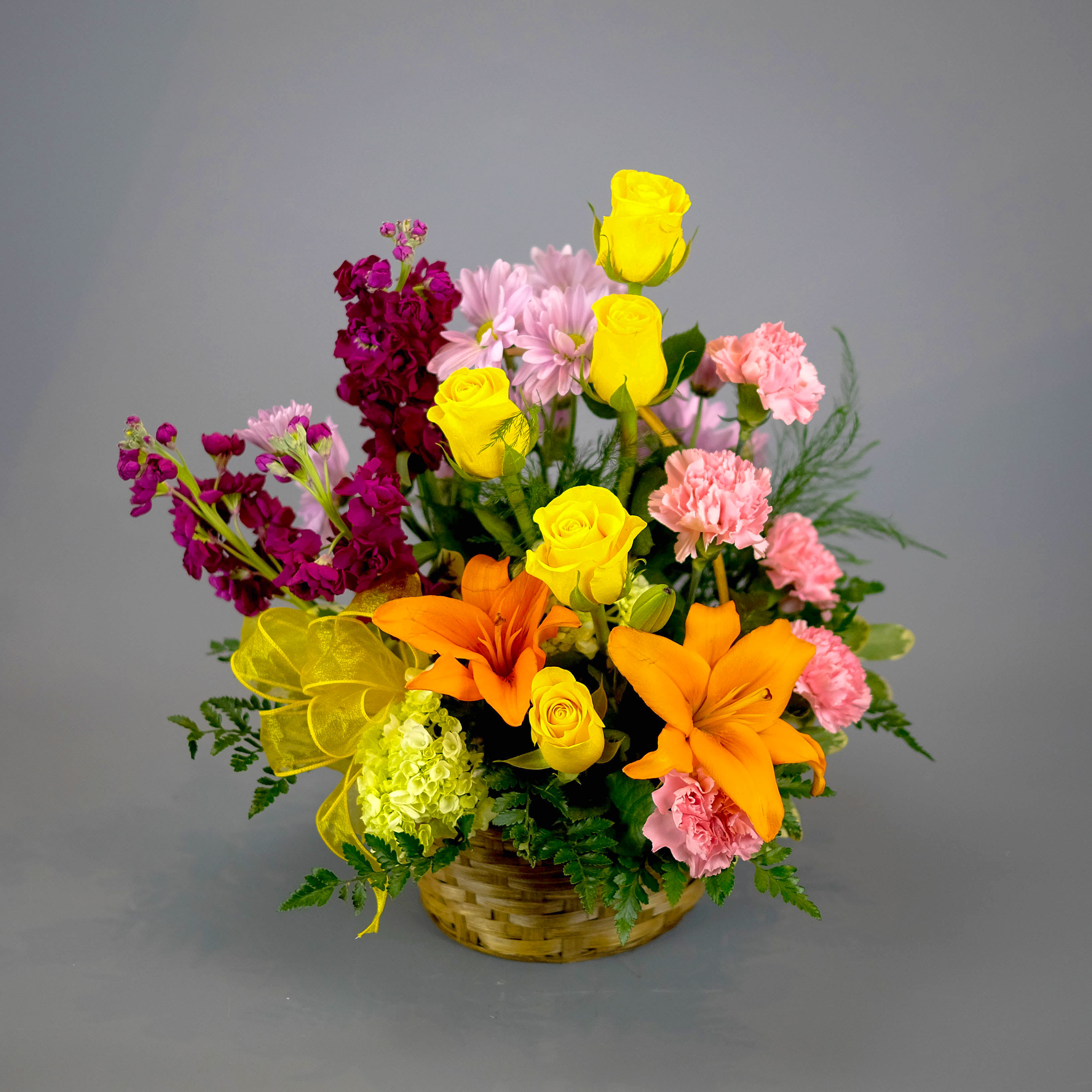 Garden Basket by Rathbone's Flair Flowers