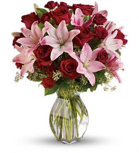 Lavish Love Bouquet with Long Stemmed Red Roses