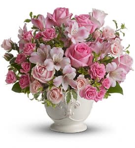 Teleflora's Pink Potpourri Bouquet with Roses Flower Bouquet