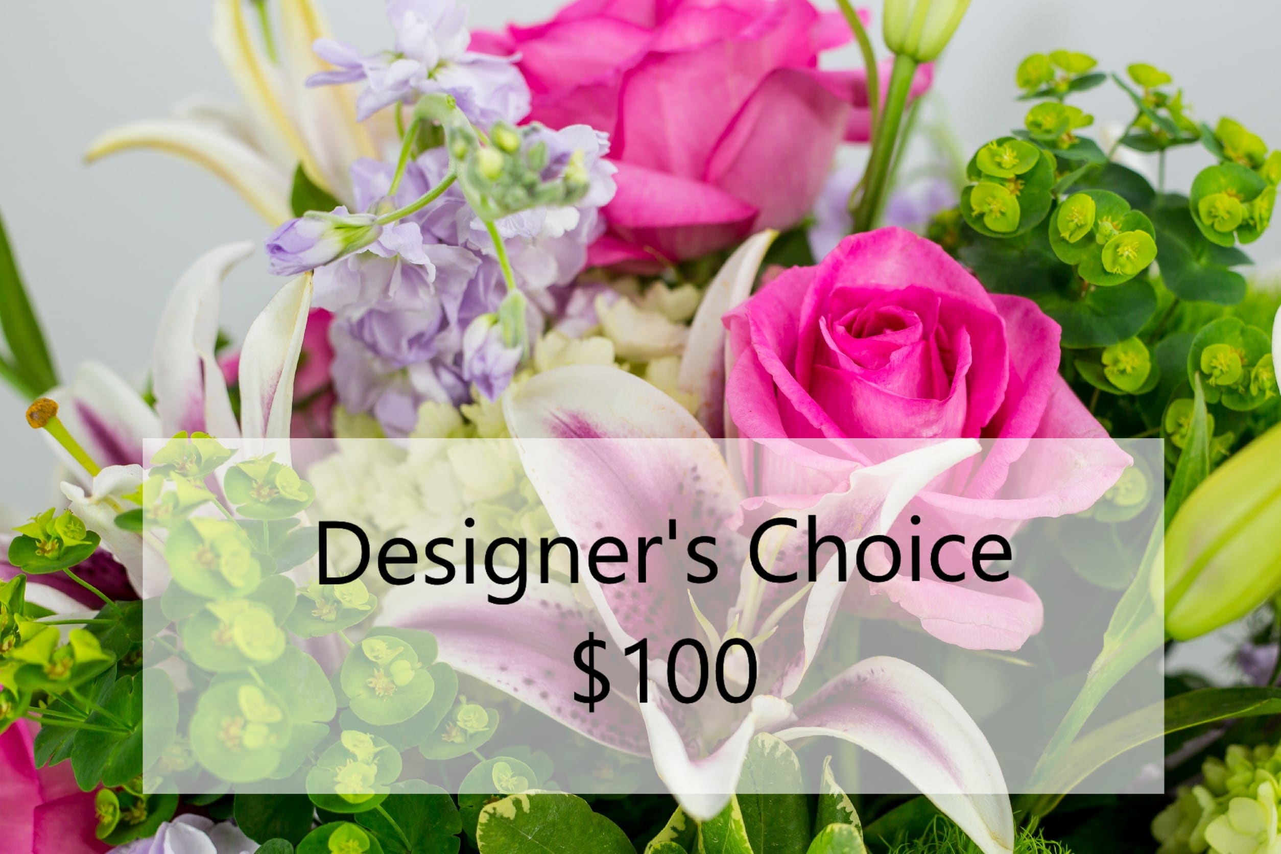 Designer’s Choice - $100