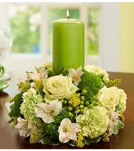 Celebration Centerpiece with Candle
