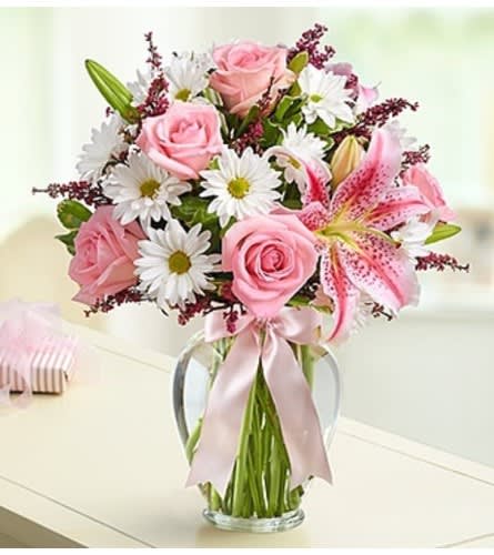 Mother’s Embrace™ in a Clear Vase