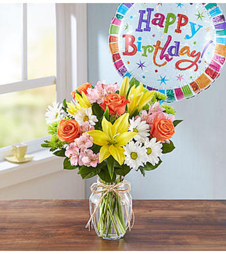 Fields of Europe™ Happy Birthday Flower Bouquet