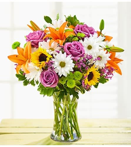 Cheerful Blooms Flower Bouquet