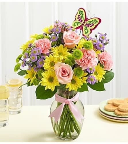 Springtime Wishes Flower Bouquet