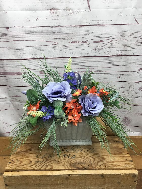 Spring Breeze Silk (Artificial) Floral Arrangement Flower Bouquet