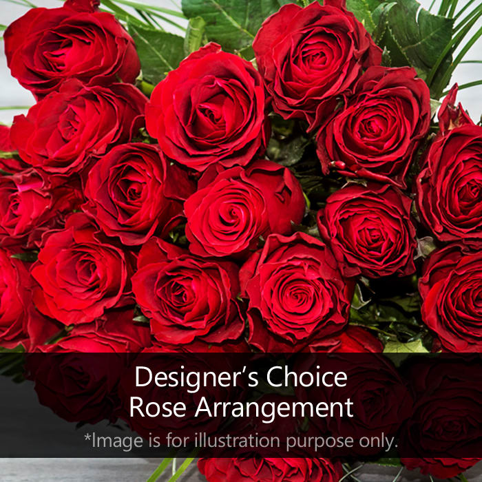Designers Choice Rose Arrangement