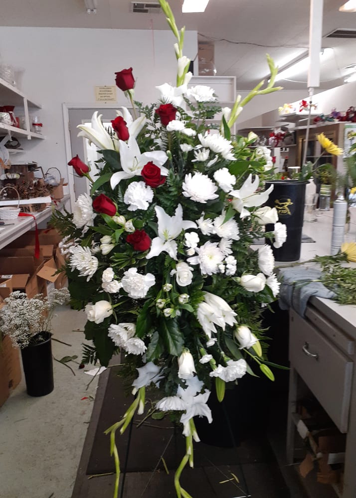 Deep in Our Hearts Spray Flower Bouquet