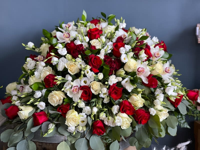 Adoration Casket Spray