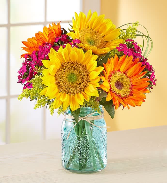 Warm Sunset Bouquet Flower Bouquet