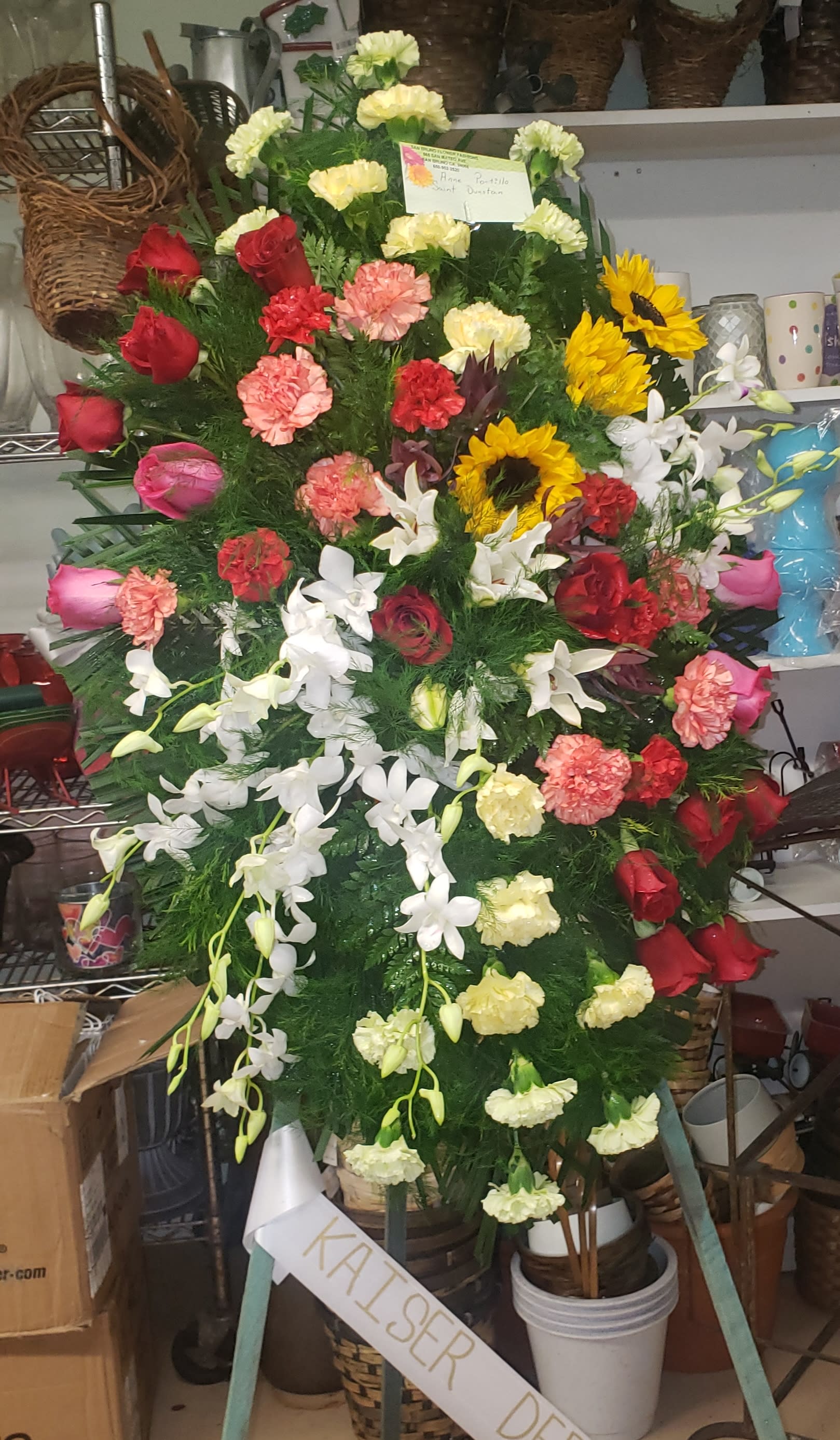 PEACEFUL SUNSHINE STANDING SPRAY