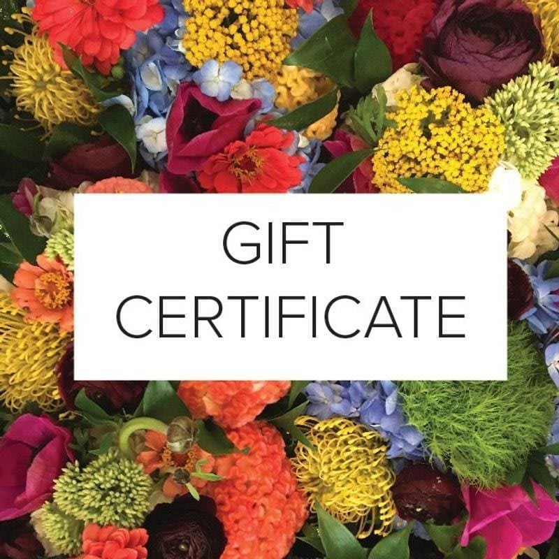 Fiesta Flowers Gift Certificate