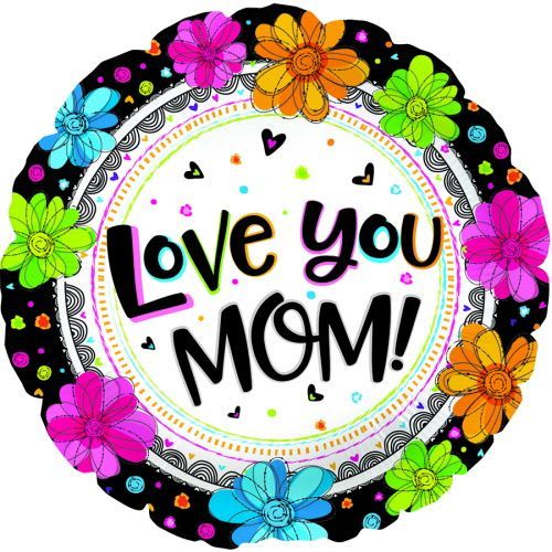 Love you Mom Balloon