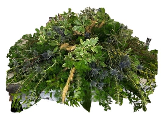 All-Greenery Casket Spray