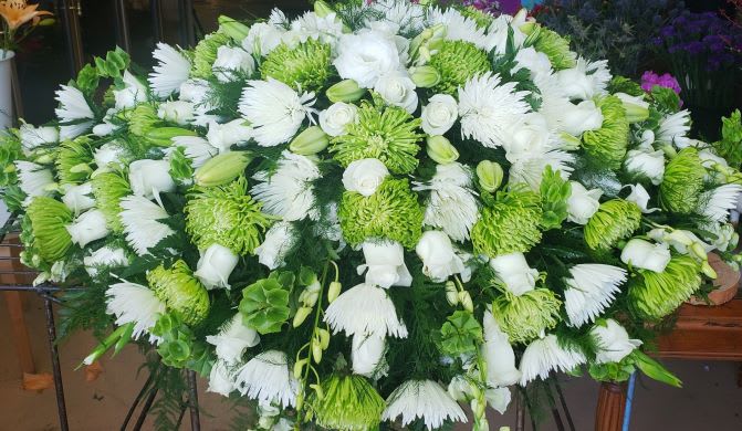 Fields of Glory Casket Spray