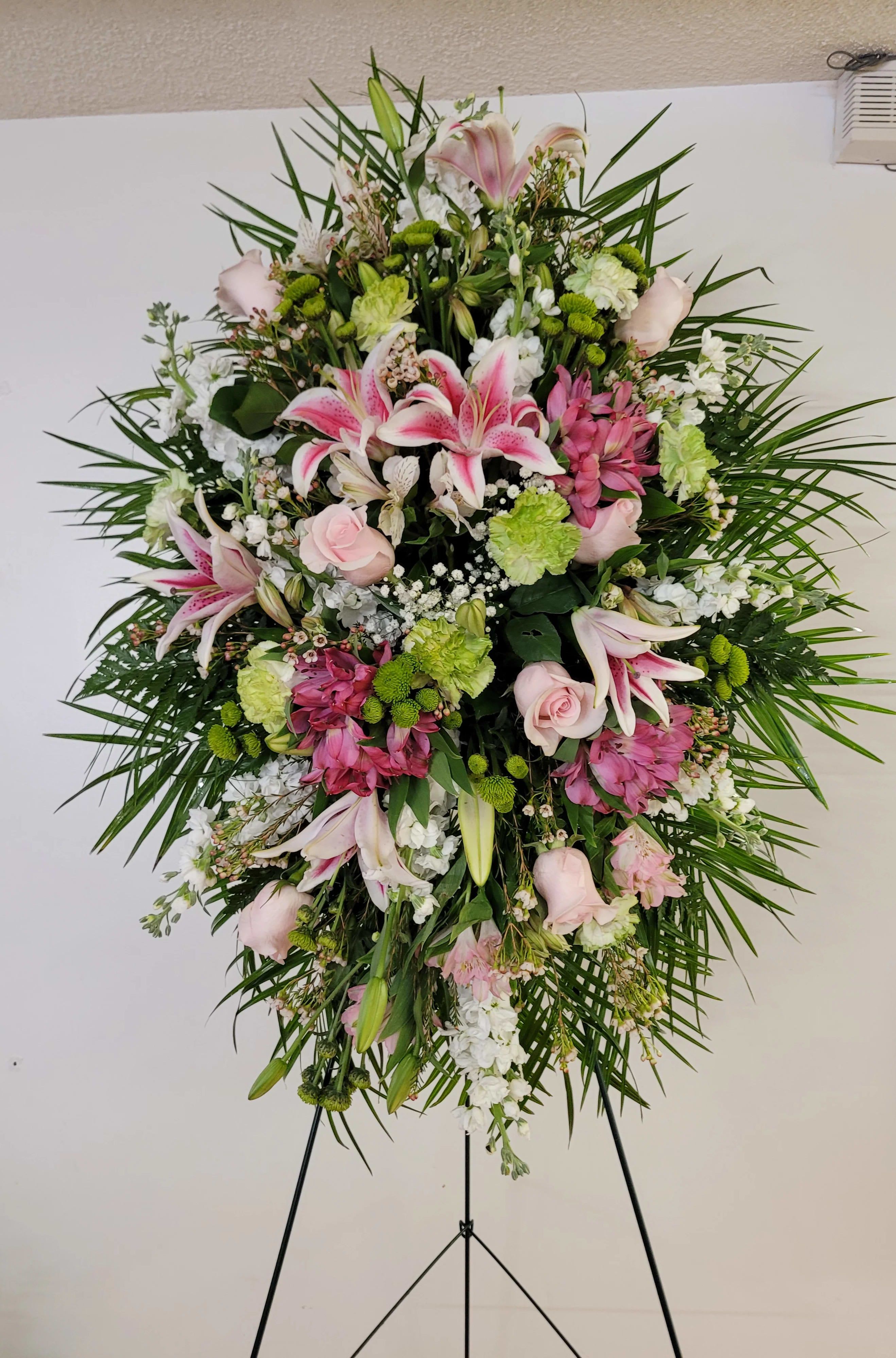 Pastel Reflections Standing Spray