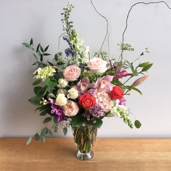 Garden Style Flower Delivery Victoria BC Poppies Floral Art