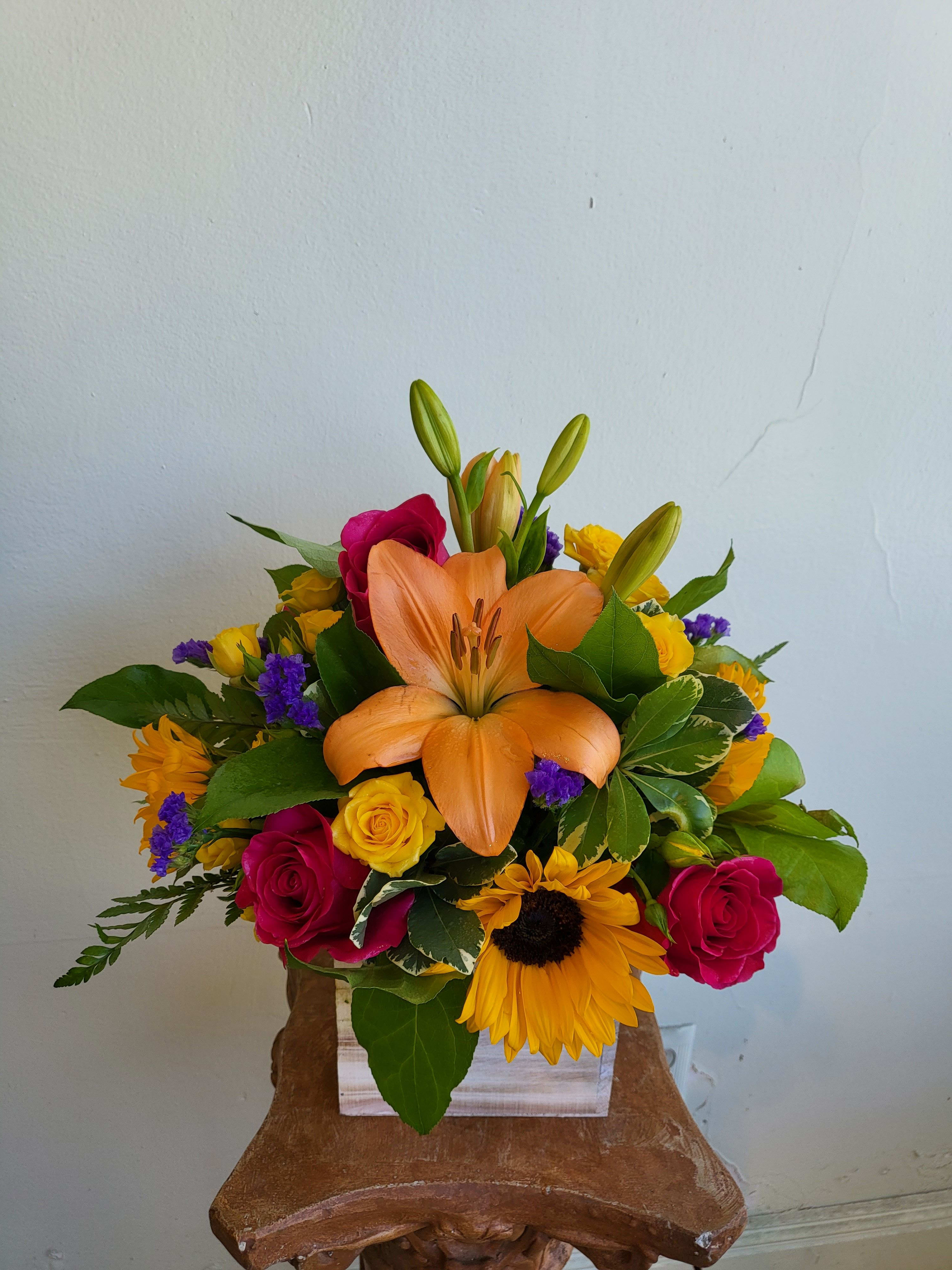 Sunny Box Flower Bouquet