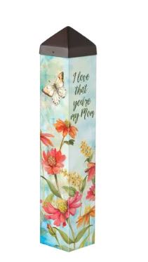 Flowers for Mom 20" Art Pole Flower Bouquet