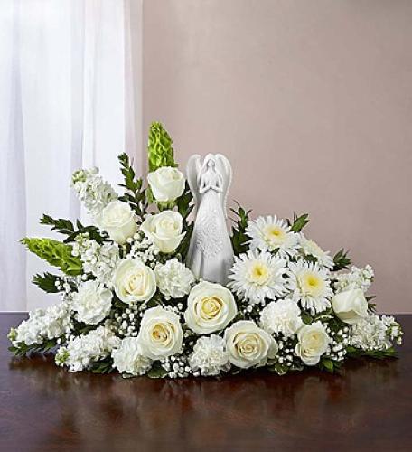 Serenity Angel Arrangement All White