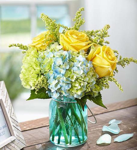Coastal Garden Flower Bouquet