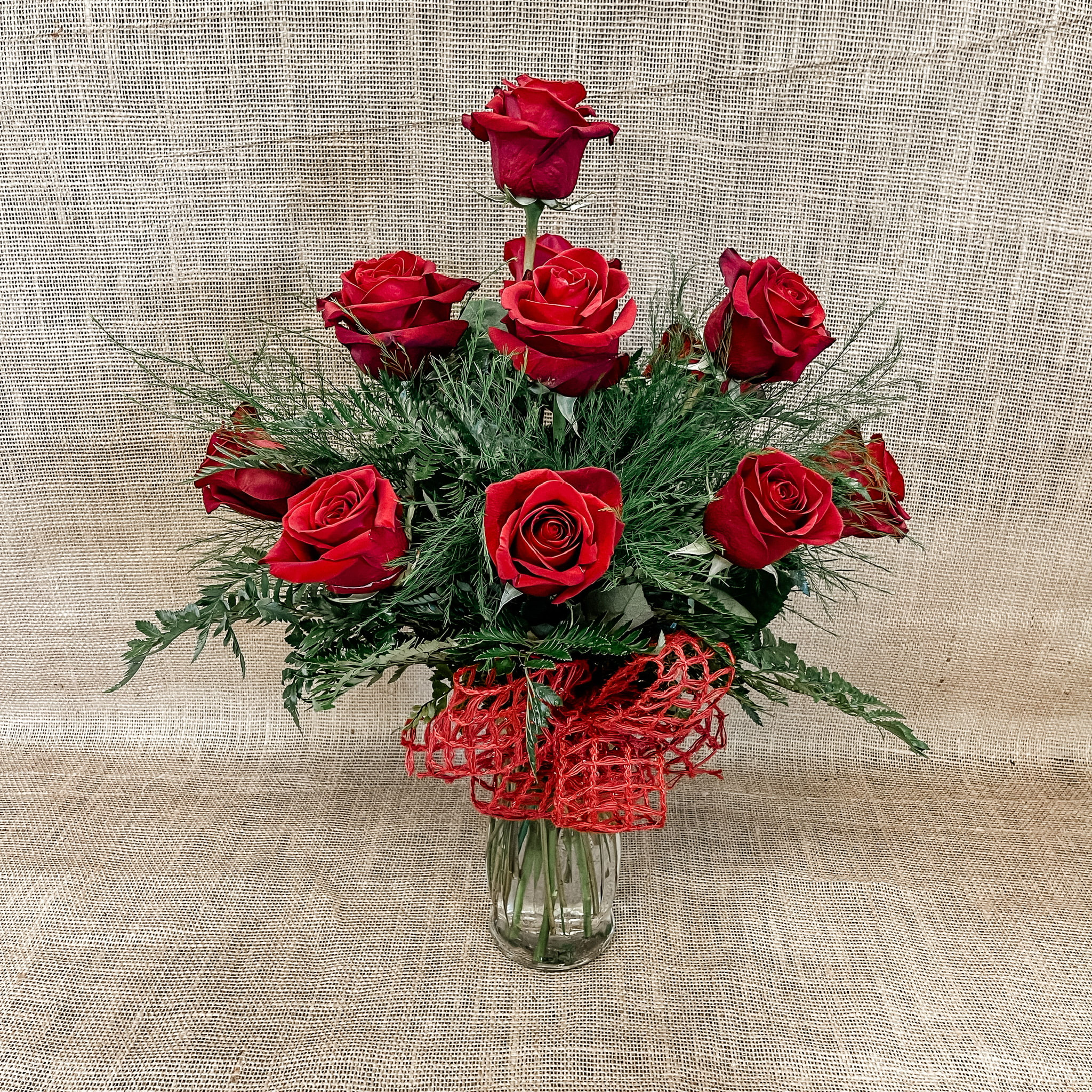 One Dozen Red Roses