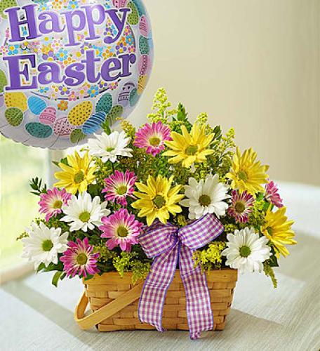 Springtime Wishes for Easter Flower Bouquet