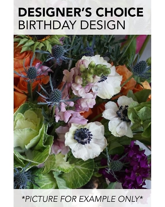 Designers Choice - Birthday Design Flower Bouquet