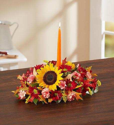 Fields of Europe™ for Fall Centerpiece Flower Bouquet
