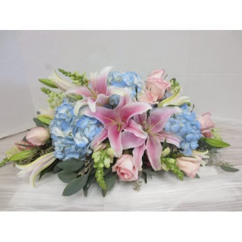 Soft Sophistication Centerpiece Flower Bouquet