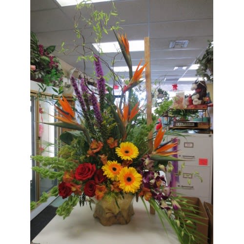 Exquisite Vibrant Exotic Flower Bouquet