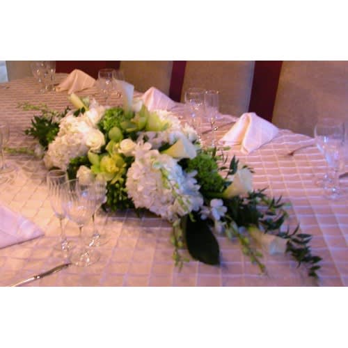 Long Elegant Centerpiece Flower Bouquet