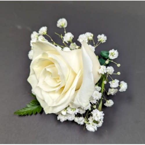 Boutonniere  Rose Single