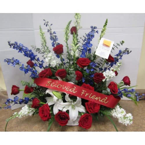 Patriotic Beauty Basket