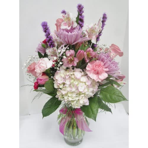 Perfectly Pastel Deluxe Flower Bouquet