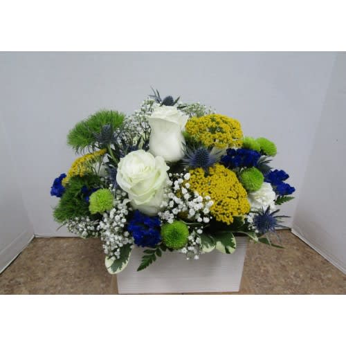 Crate of Wild Flowers Flower Bouquet