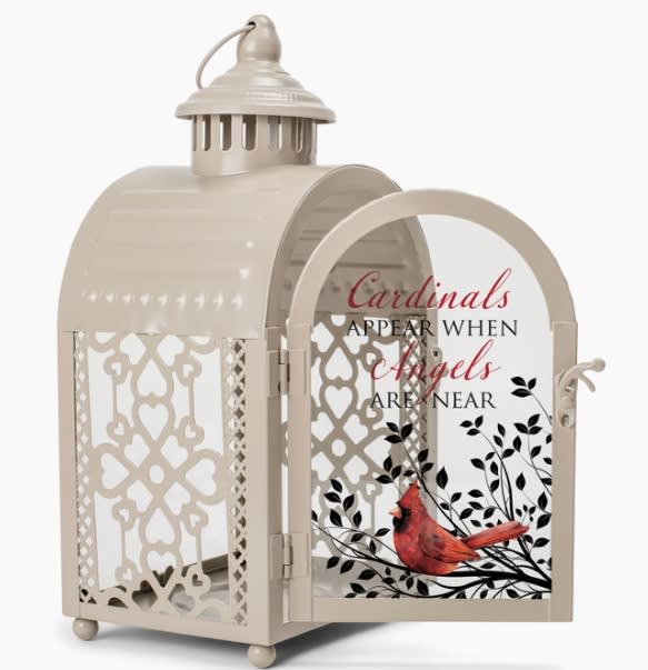 Cardinals Appear When Angels Are Near Lantern