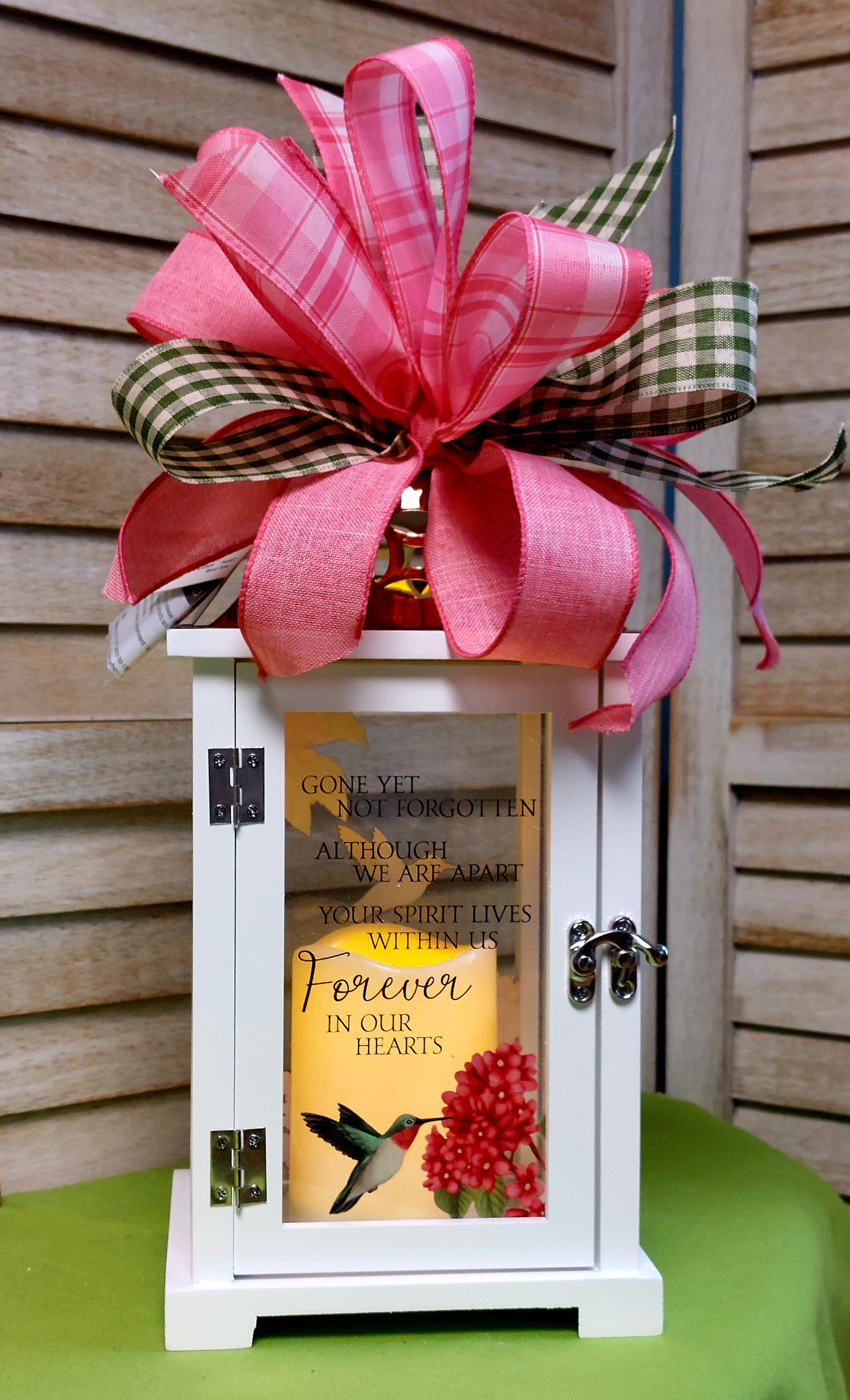 Coppertop Hummingbird Lantern Flower Bouquet