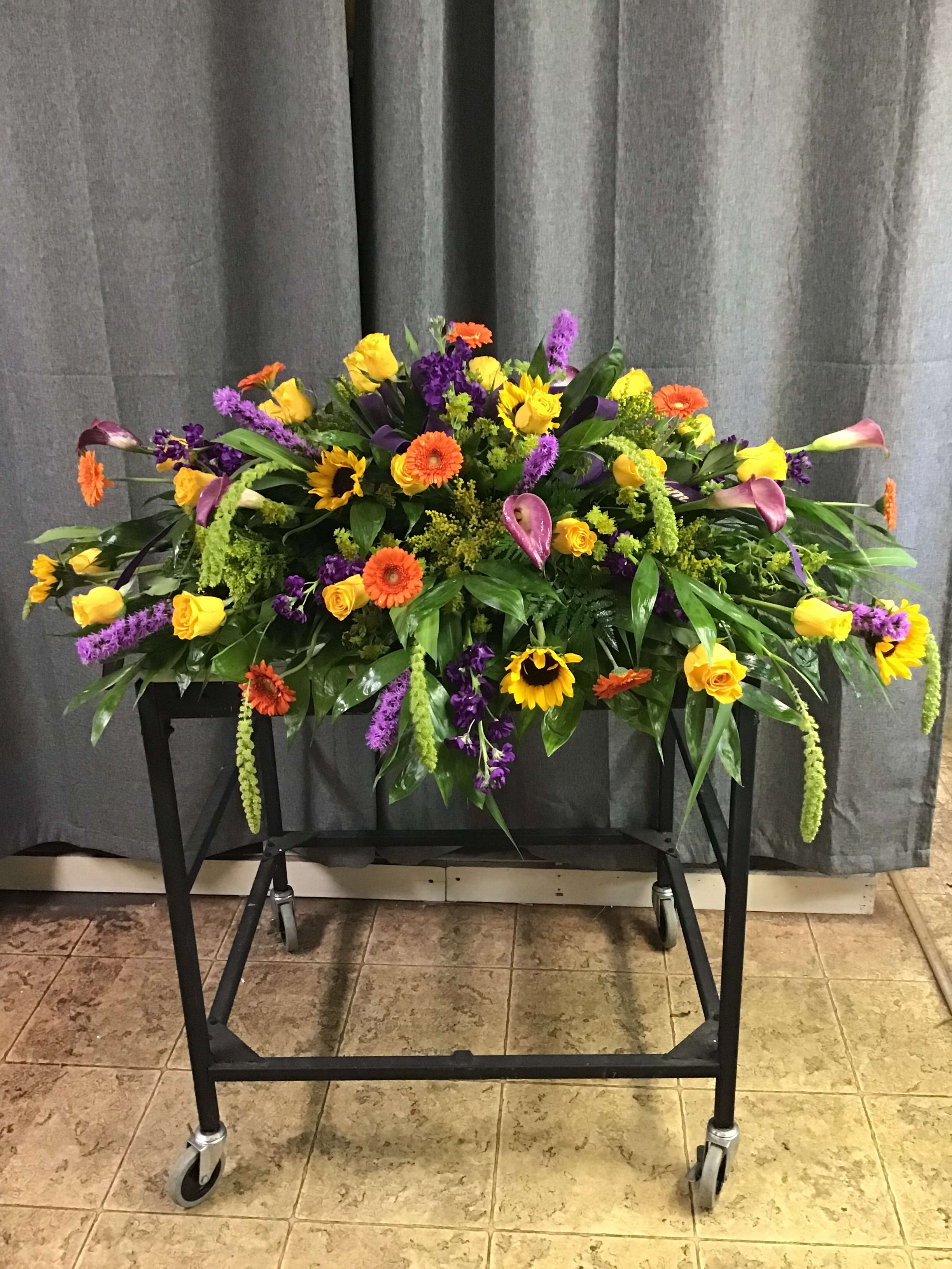 Casket Sprays Flower Delivery Elizabethtown KY Rosey Posey