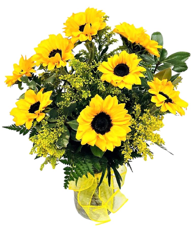 Sunflower Dozen V-1390 Flower Bouquet