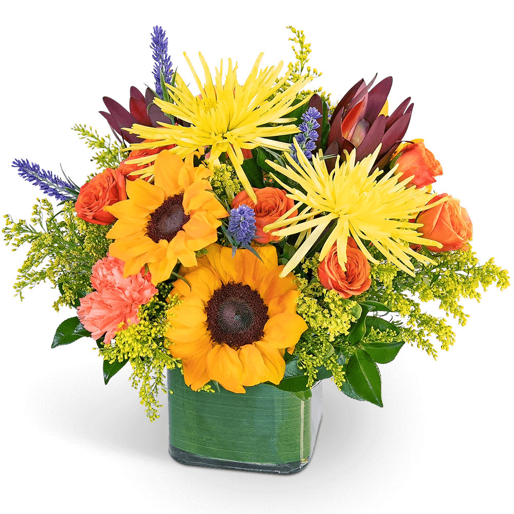 Watercolor Splendor Flower Bouquet