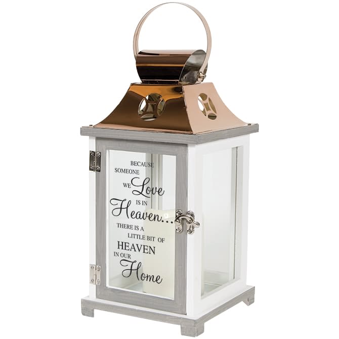 "Heaven in Our Home" Memorial Lantern